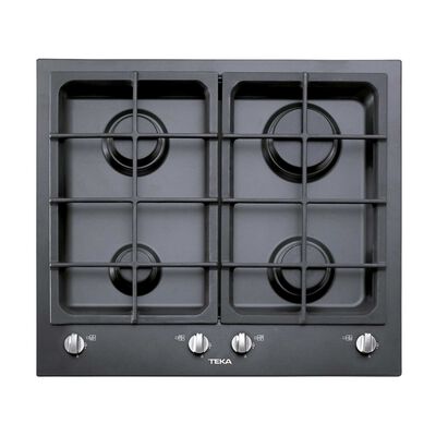 Encimera a Gas Teka EW 60 4G AI AL CI Black 4 Quemadores