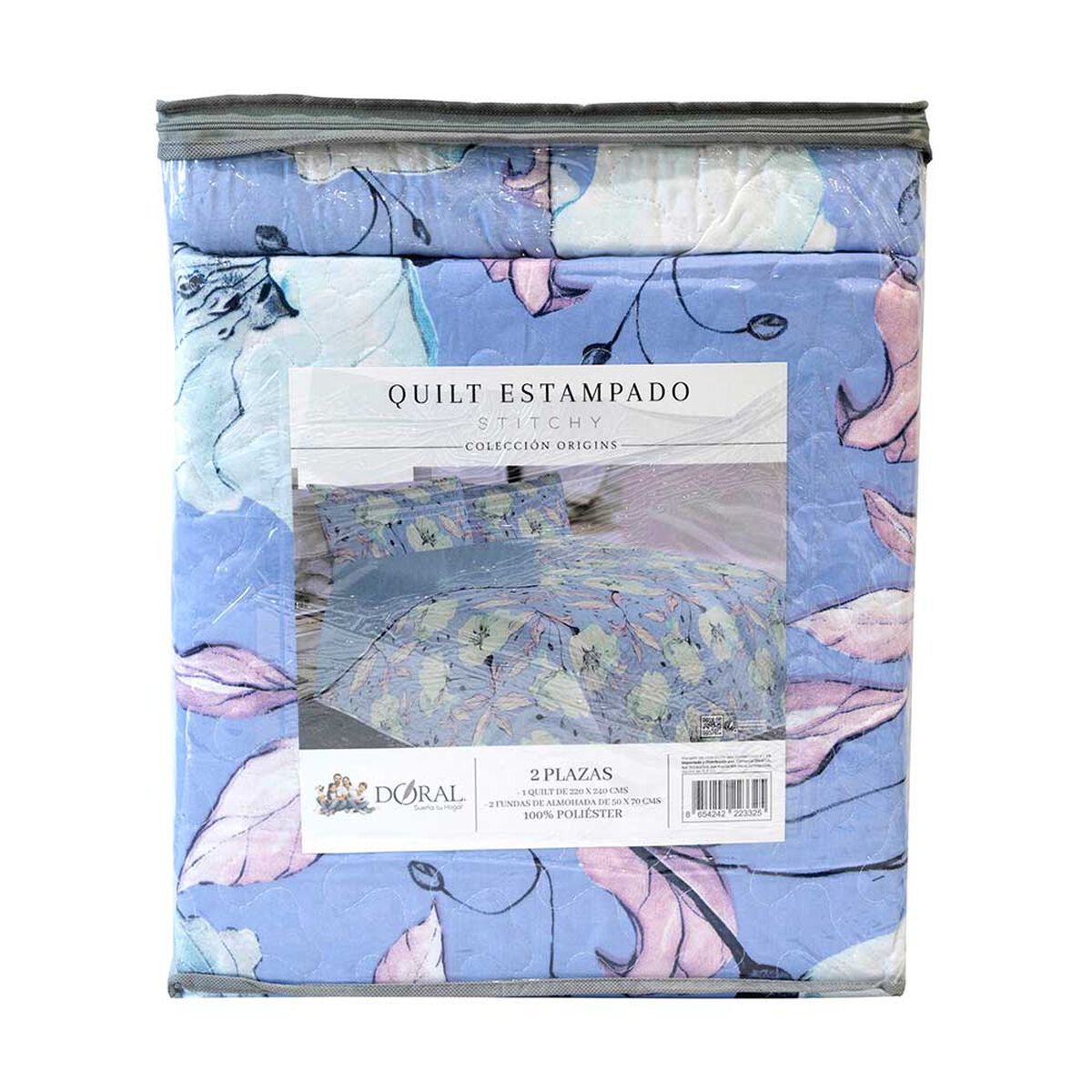 Quilt Doral 2 Plazas Origins D12 Diseños