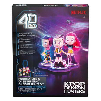 Rompecabezas 3D 4D KPop Demon Hunters