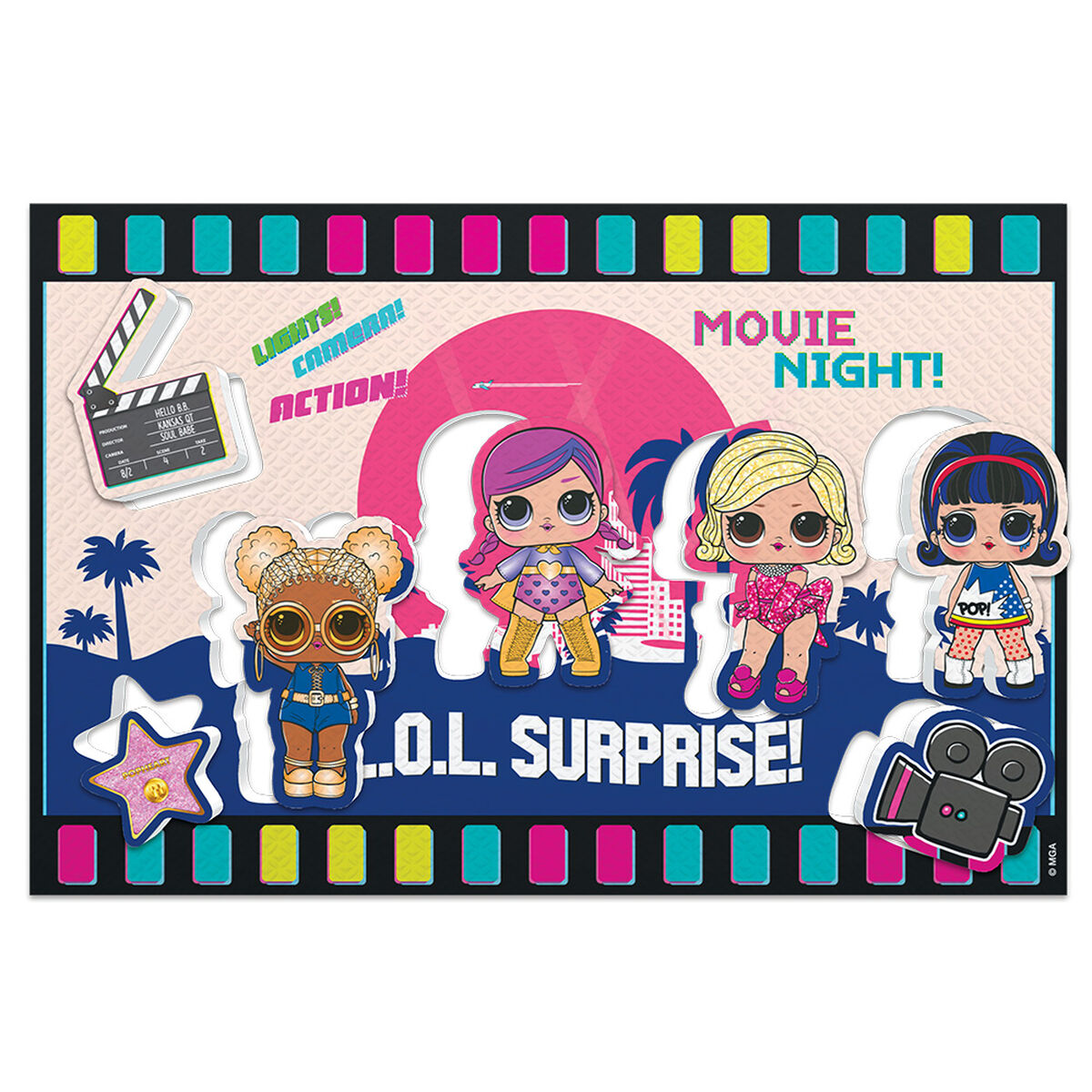 Rompecabezas Puzzle Rectangular L.O.L