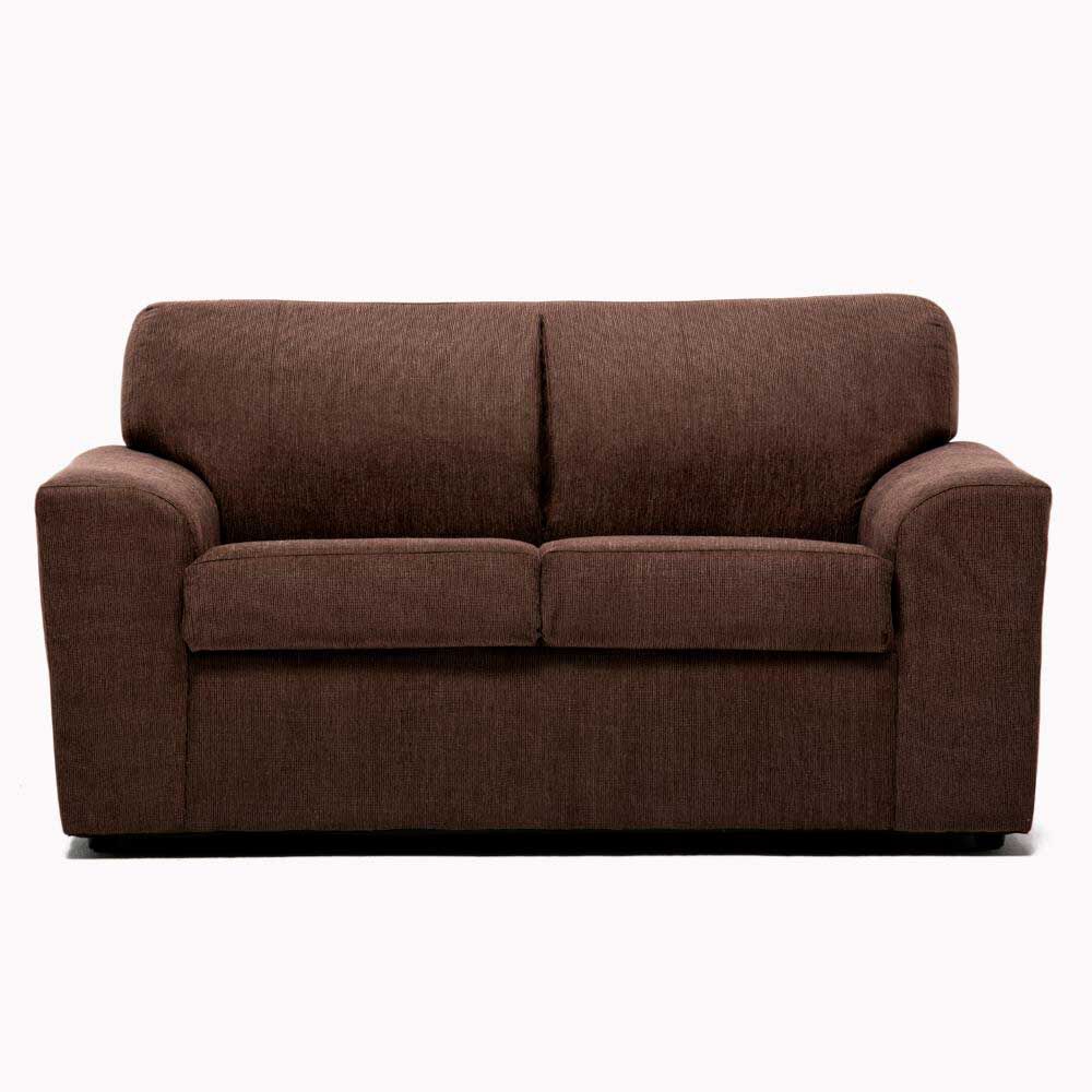 Sofá Cabsur Milan 2 Cuerpos Chenille Chocolate