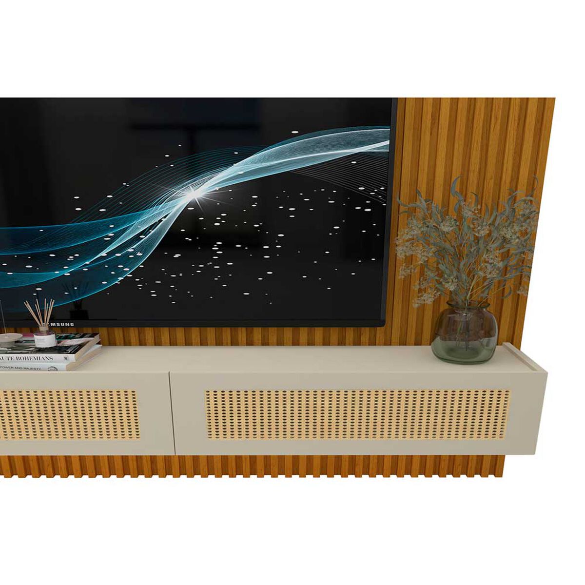 Home Decocasa Supremo Native hasta 85" Off White