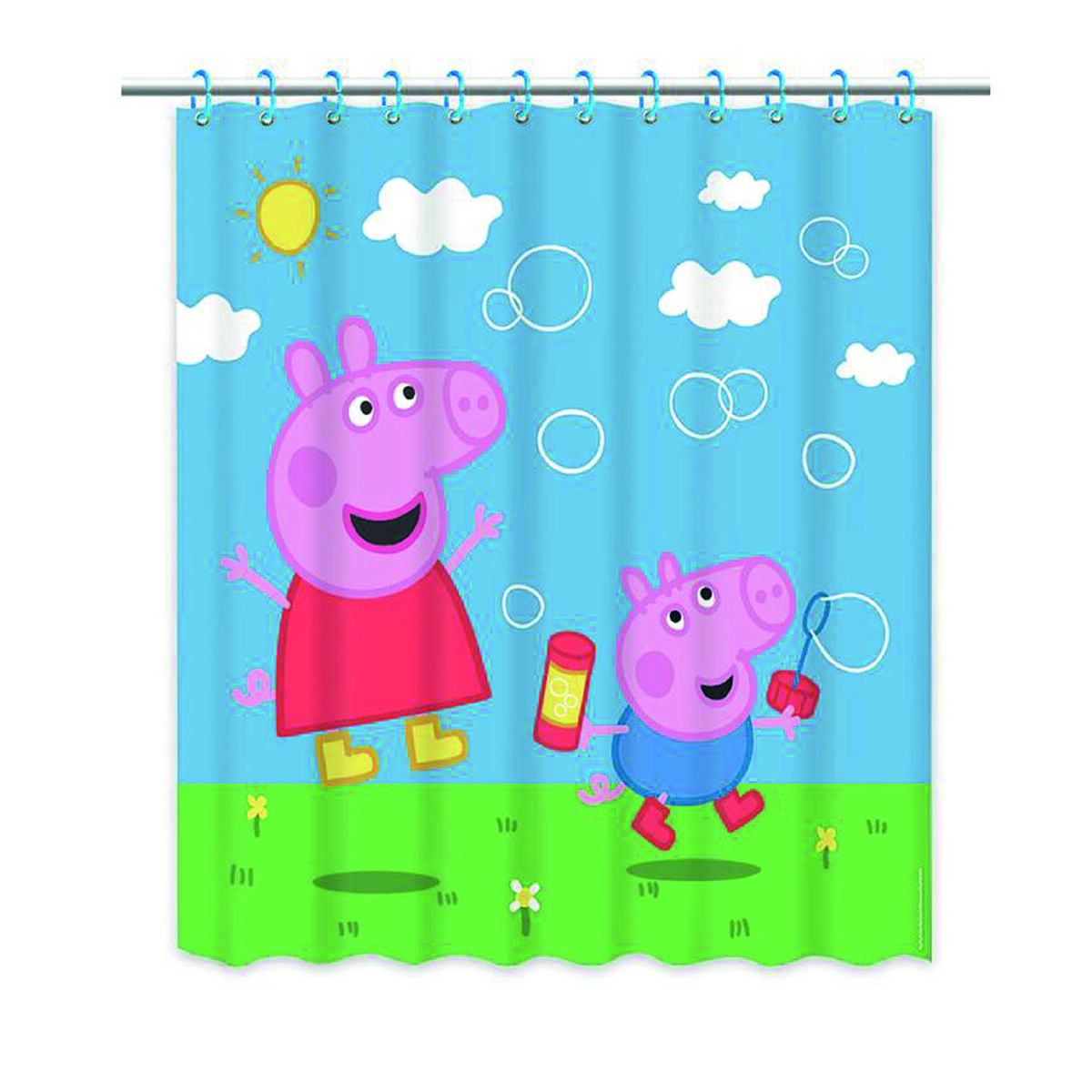 Conjunto de Baño 3 Piezas Peppa Pig y George