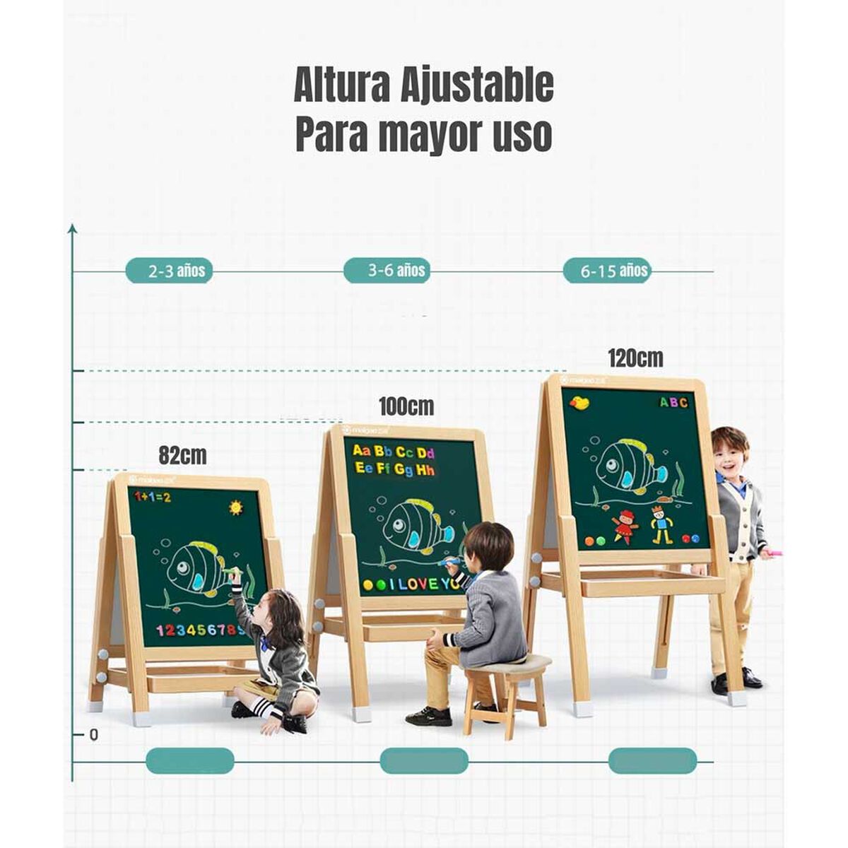 Pizarra Atril Maigao 46 x 40 cm LuBabycas