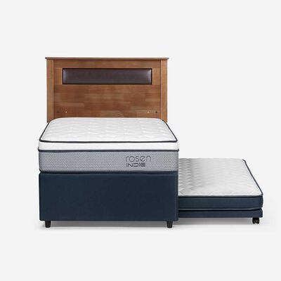 Imagen 2 del producto Cama Nido Rosen 1,5 Plazas Indie + Respaldo Ferrara