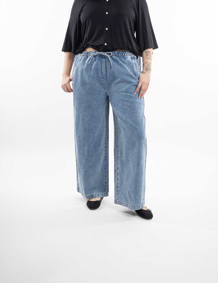 Jeans Wide Leg Mujer Extralindas