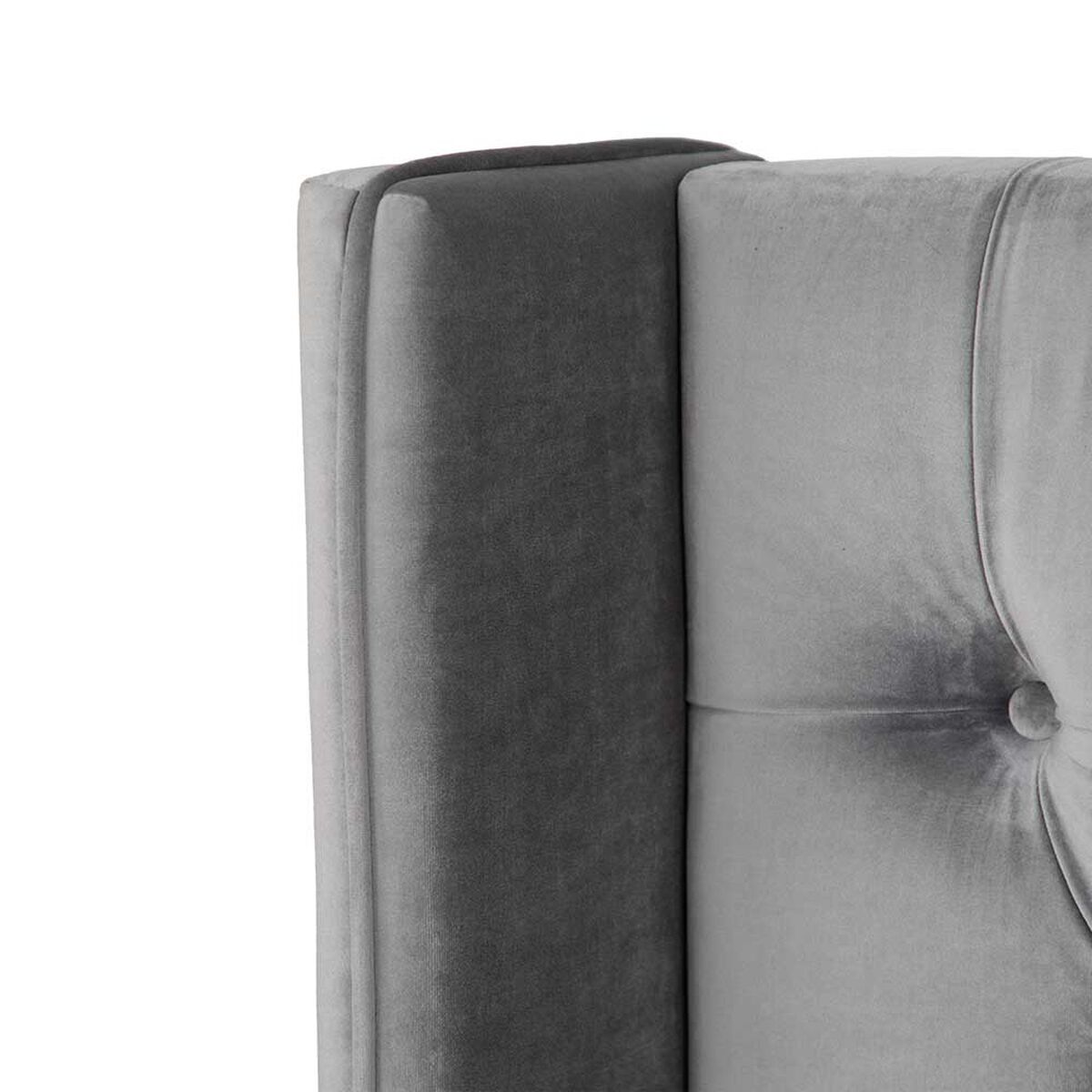 Cama Europea CIC Base Dividida King Grand Premium + Respaldo Sesia