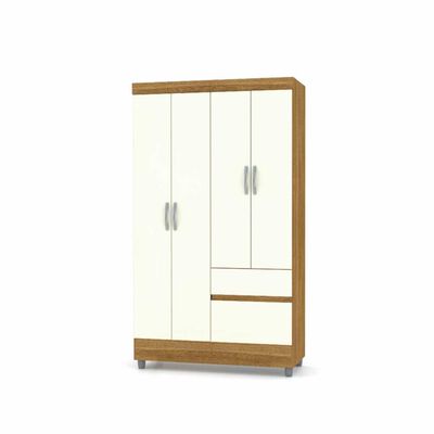 Clóset Kea Ideal 4 Puertas 2 Cajones Champagne