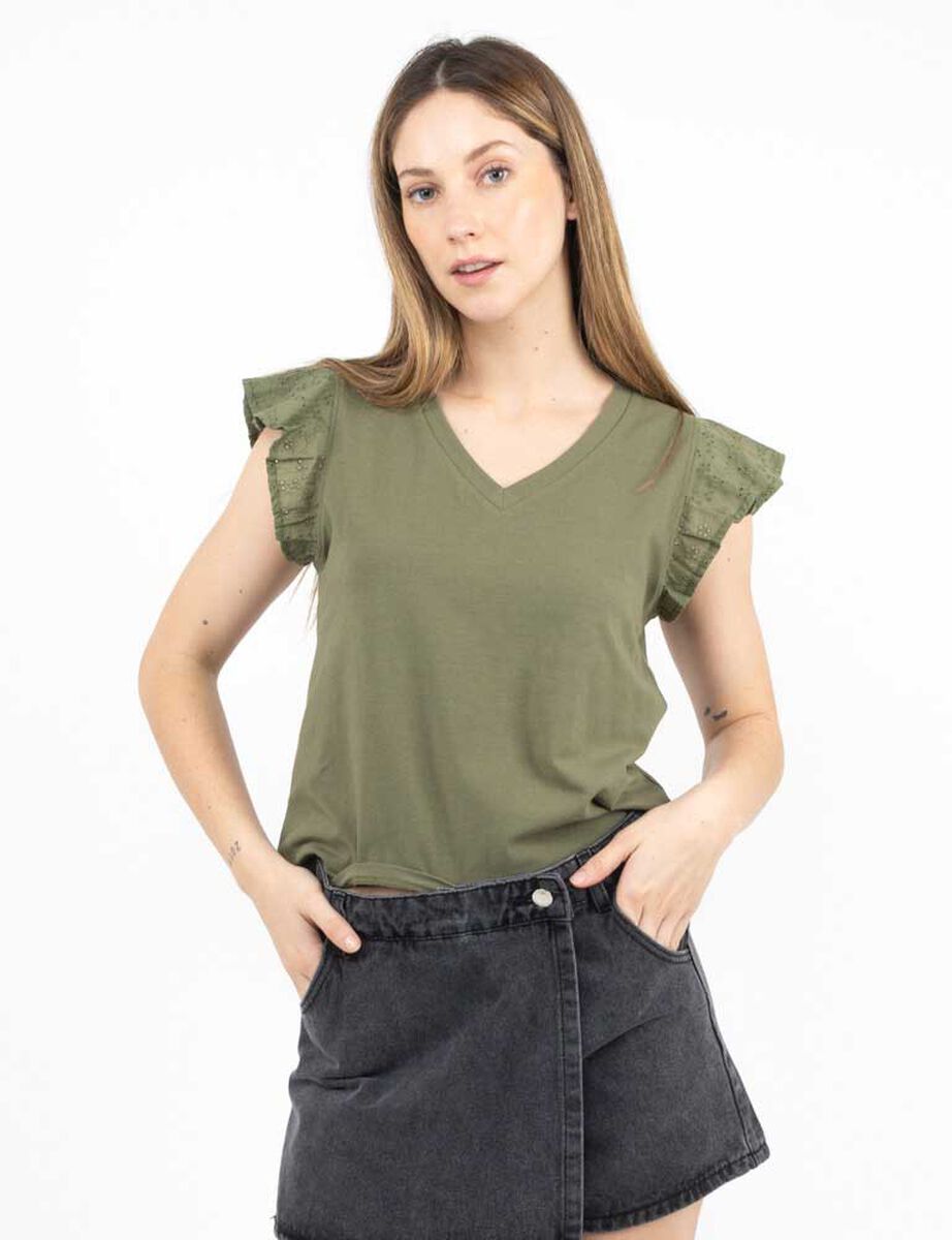 Polera Manga Corta Mujer Zibel