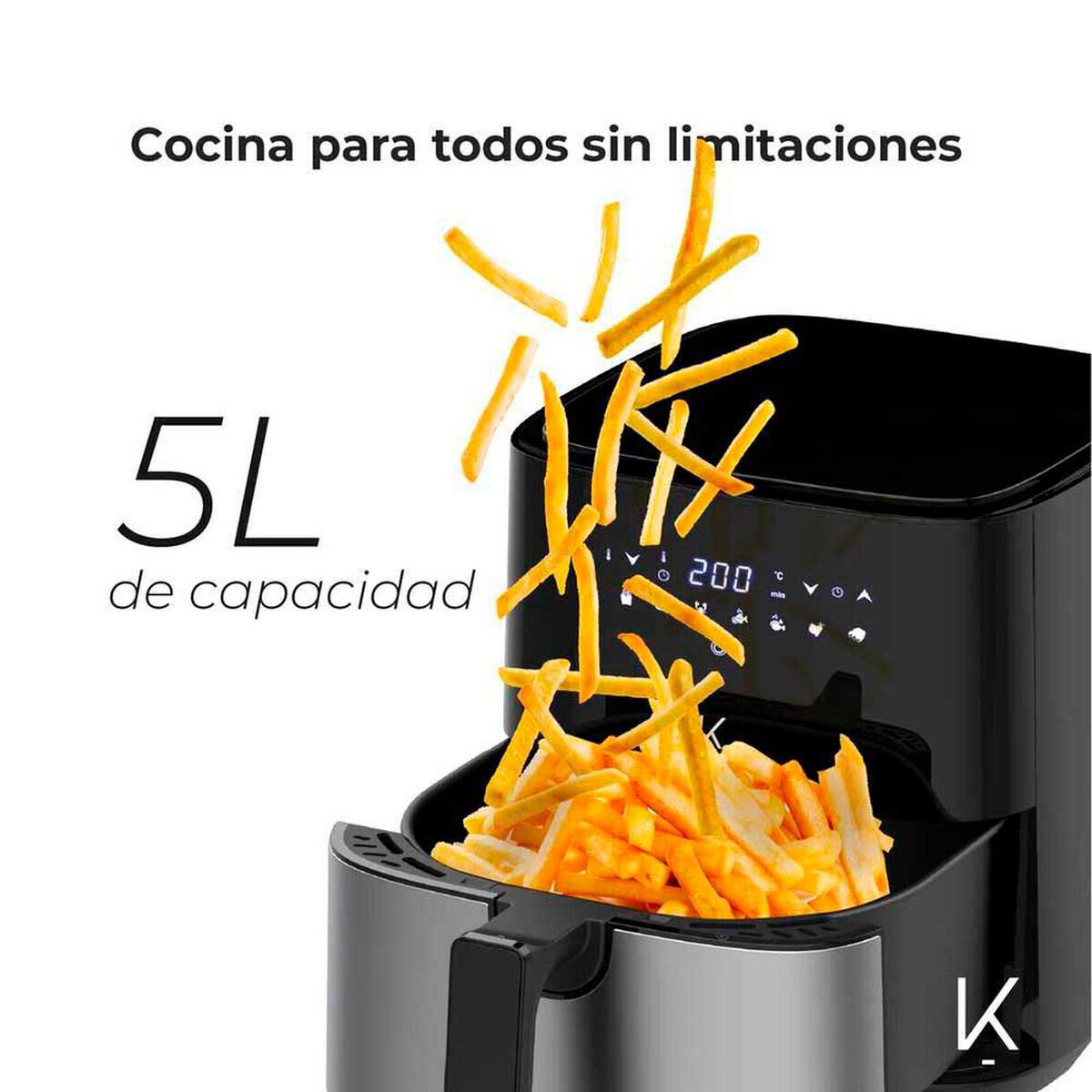 Freidora de Aire Kitchen-it Plus Edition 5 lts.