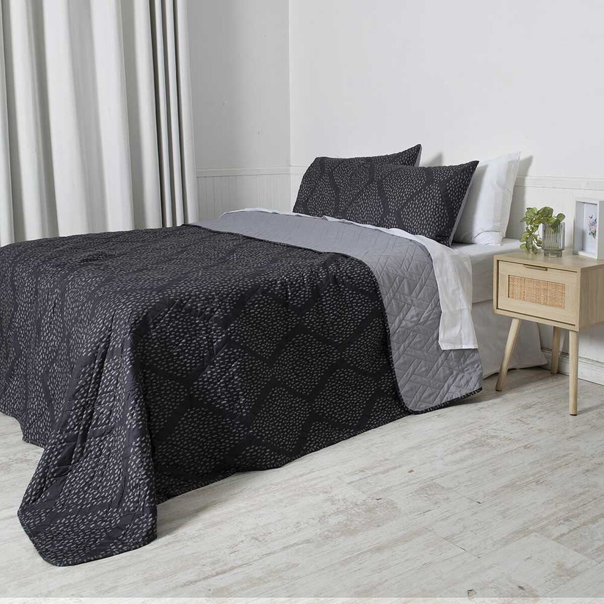 Quilt Microfibra Estampado Mashini King Celti