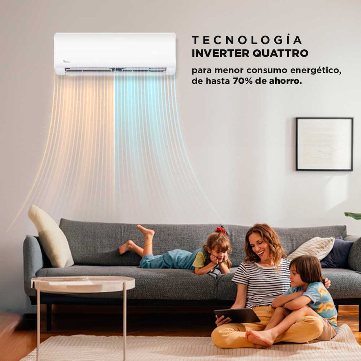 Aire Acondicionado Split Midea Xtremedura12K 12000 BTU