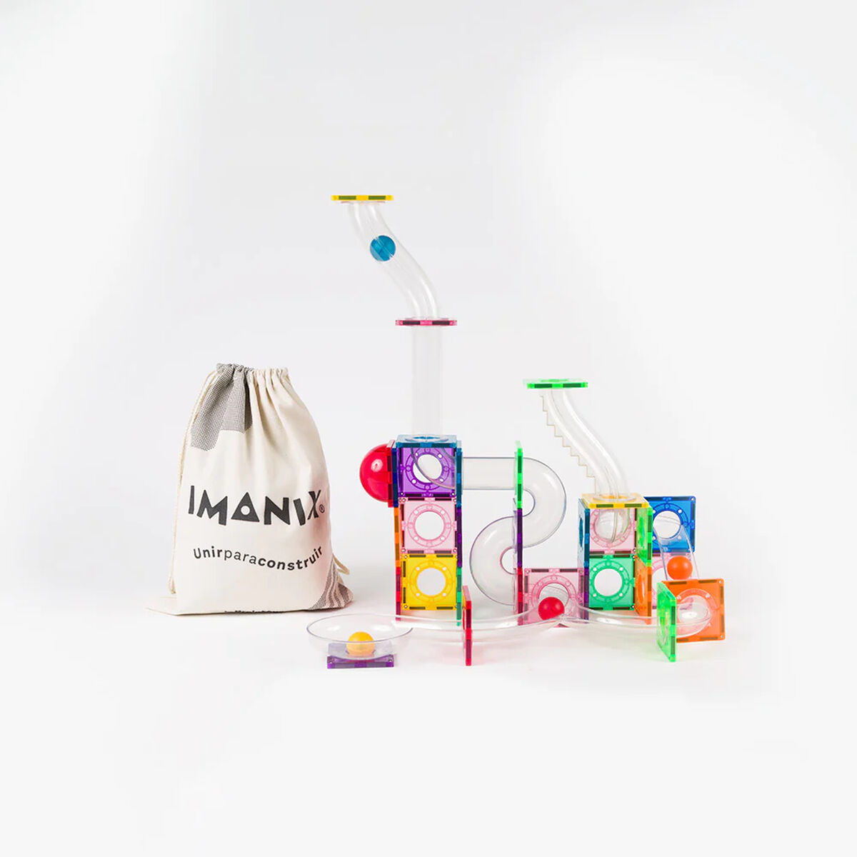 Tobogán 70 Piezas Magnéticas Imanix