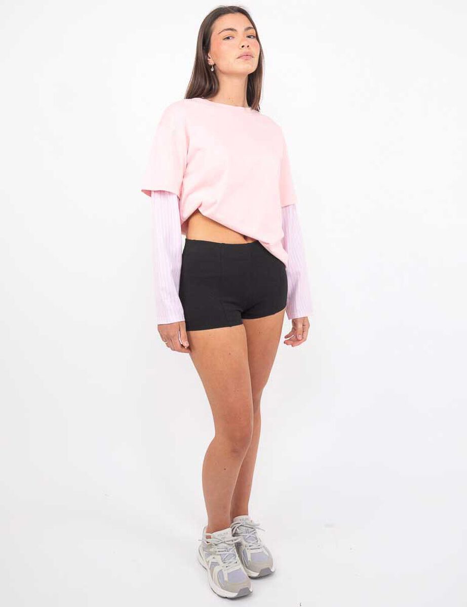 Polera College Tayloring Manga Larga Mujer Icono