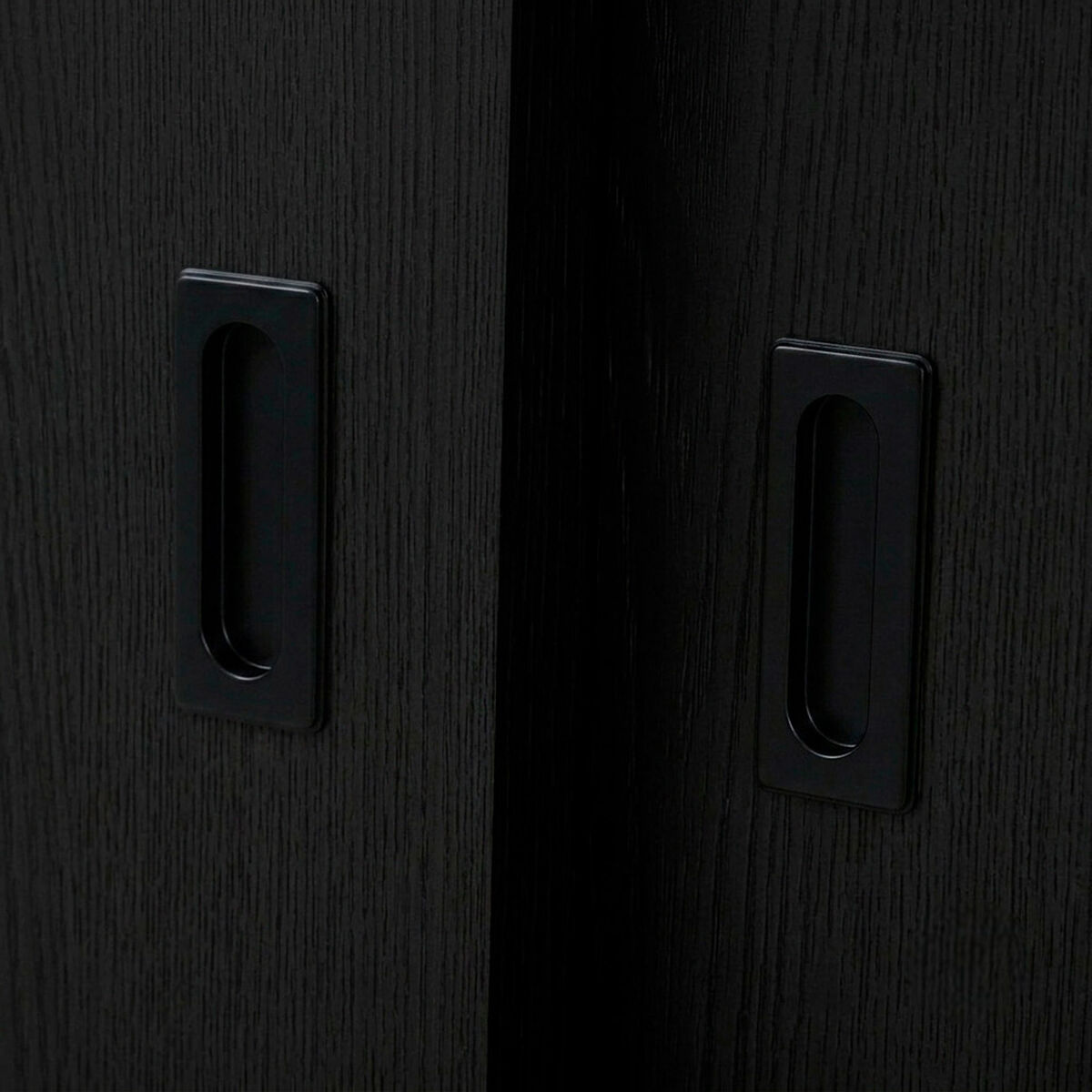 Closet CIC Maule 4 Puertas 8 Cajones Negro