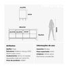 Buffet Decocasa Float 4 Puertas 2 Cajones Negro