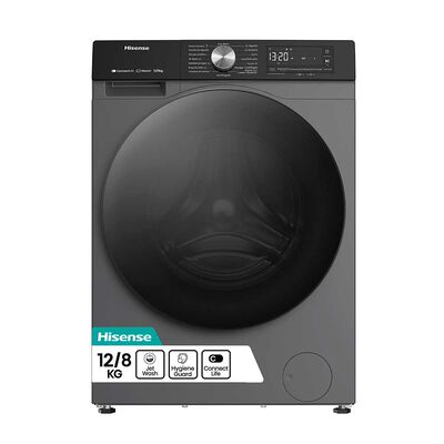 Lavadora Secadora Carga Frontal Hisense WD3S1243BT1 12/8 Kg Titanium