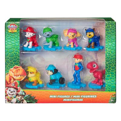 Pack 8 Mini Figuras Dino Paw Patrol Movie