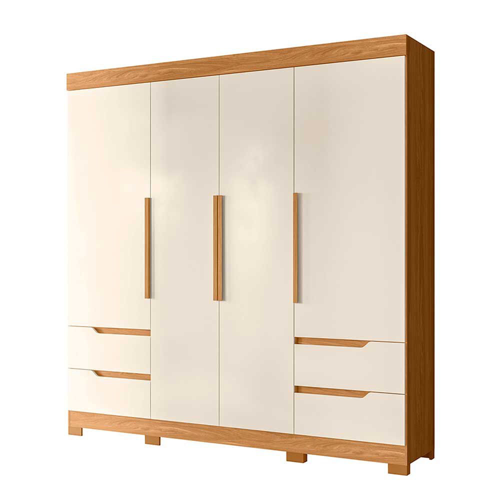 Clóset Vekkahome Vivacce 4 Puertas 4 Cajones Beige