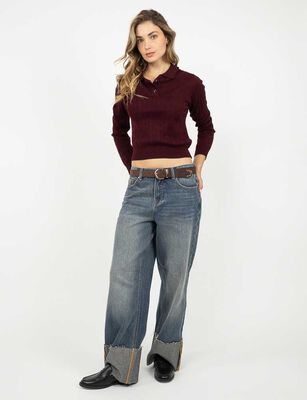 Imagen 2 del producto Sweater Mujer Zibel Burdeo, Crudo, Verde