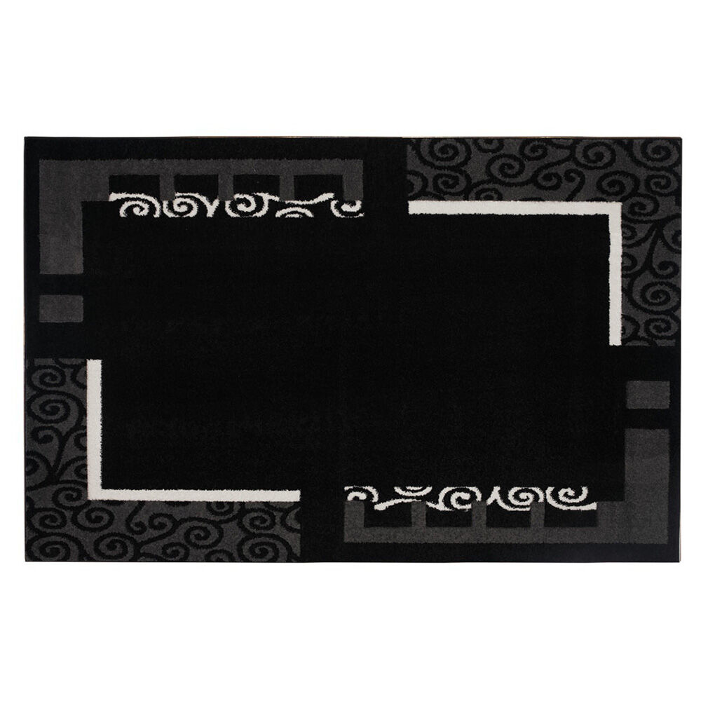 IDETEX Alfombra Frize Carved D5 80X120 Cm Negro