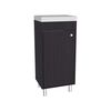 VANITORIO RIVERA 1 PUERTA 84X32X40,2 CM WENGUE