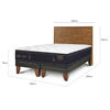 Cama Europea CIC King Grand Premium + 1 Respaldo Adria