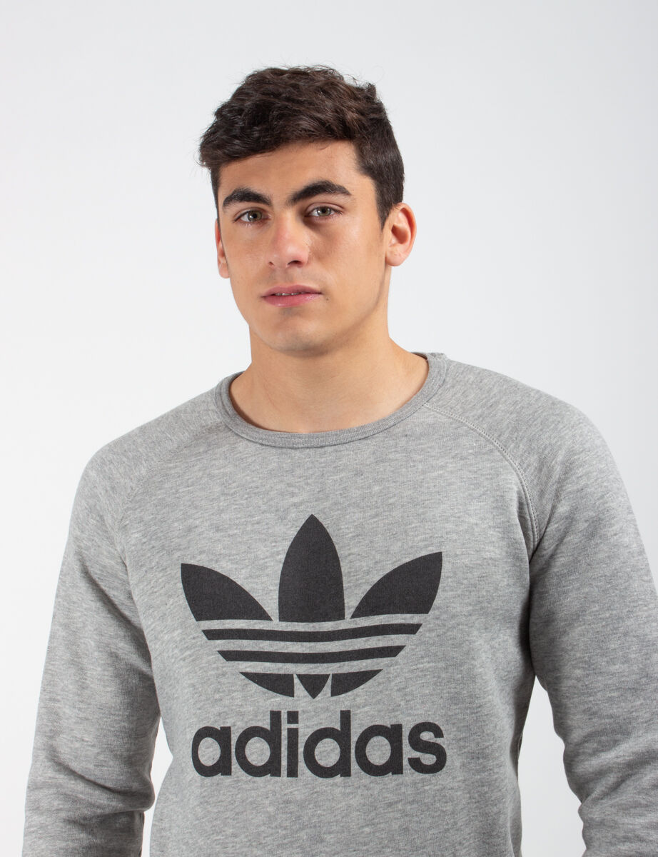 Polerón de Algodón Deportivo Hombre Adidas