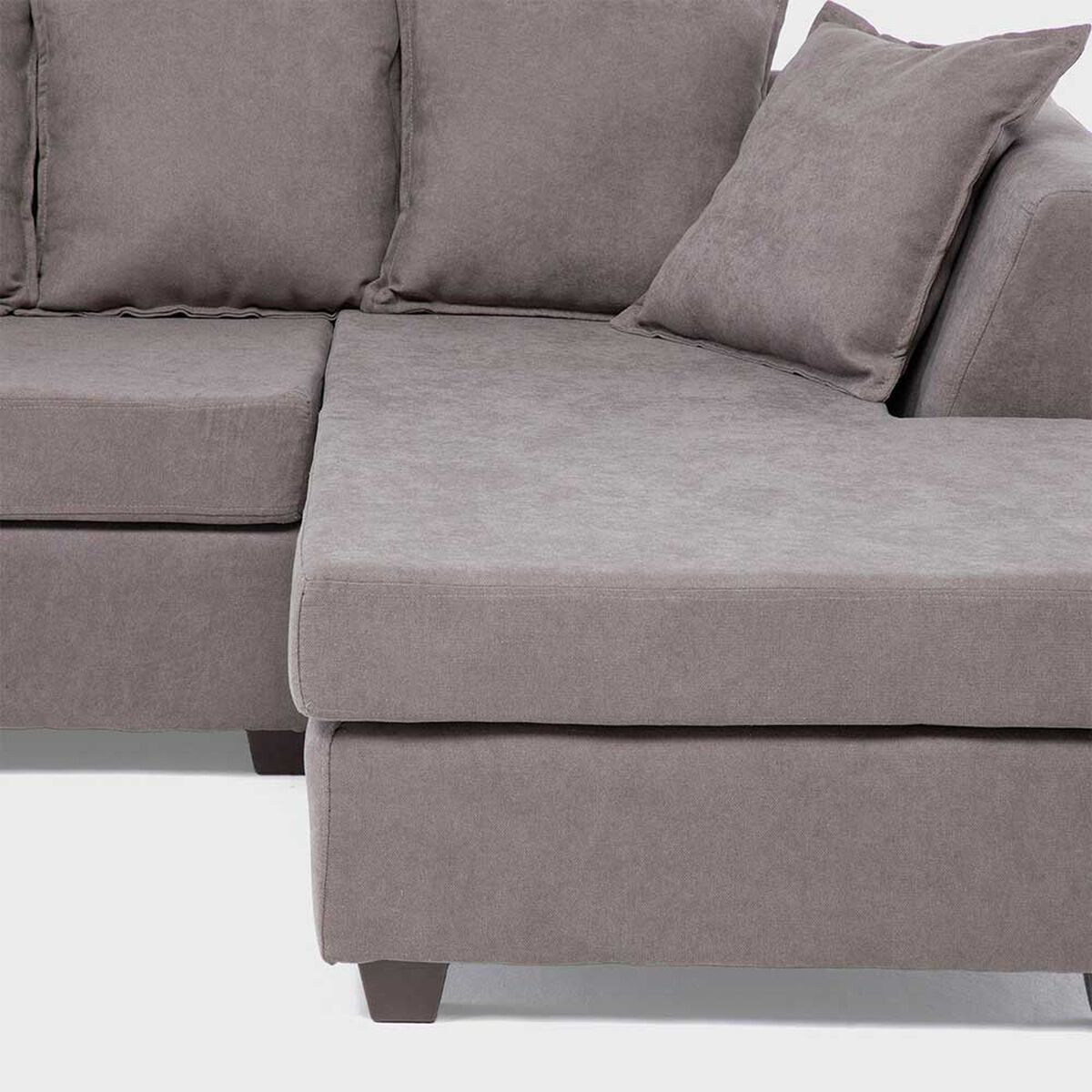 Seccional Kea Lara 3 Cuerpos  Gris Oscuro