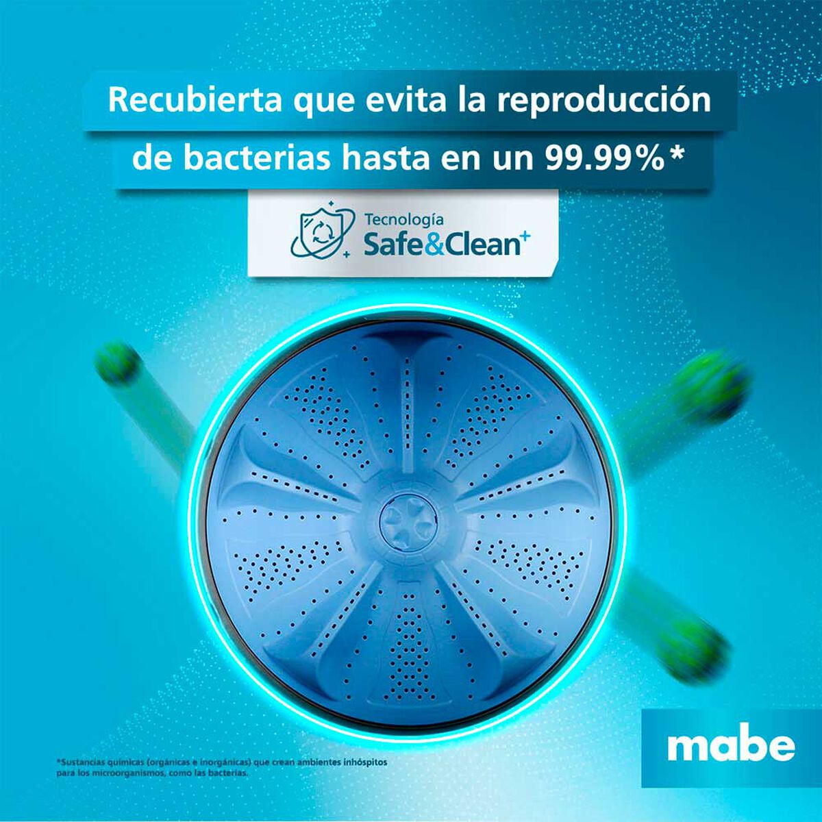 Lavadora Automática Mabe LMA9120WDGCL0 19 kg.
