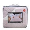 Plumón Liso Mashini 2 Plazas Coral Emboss Rosado