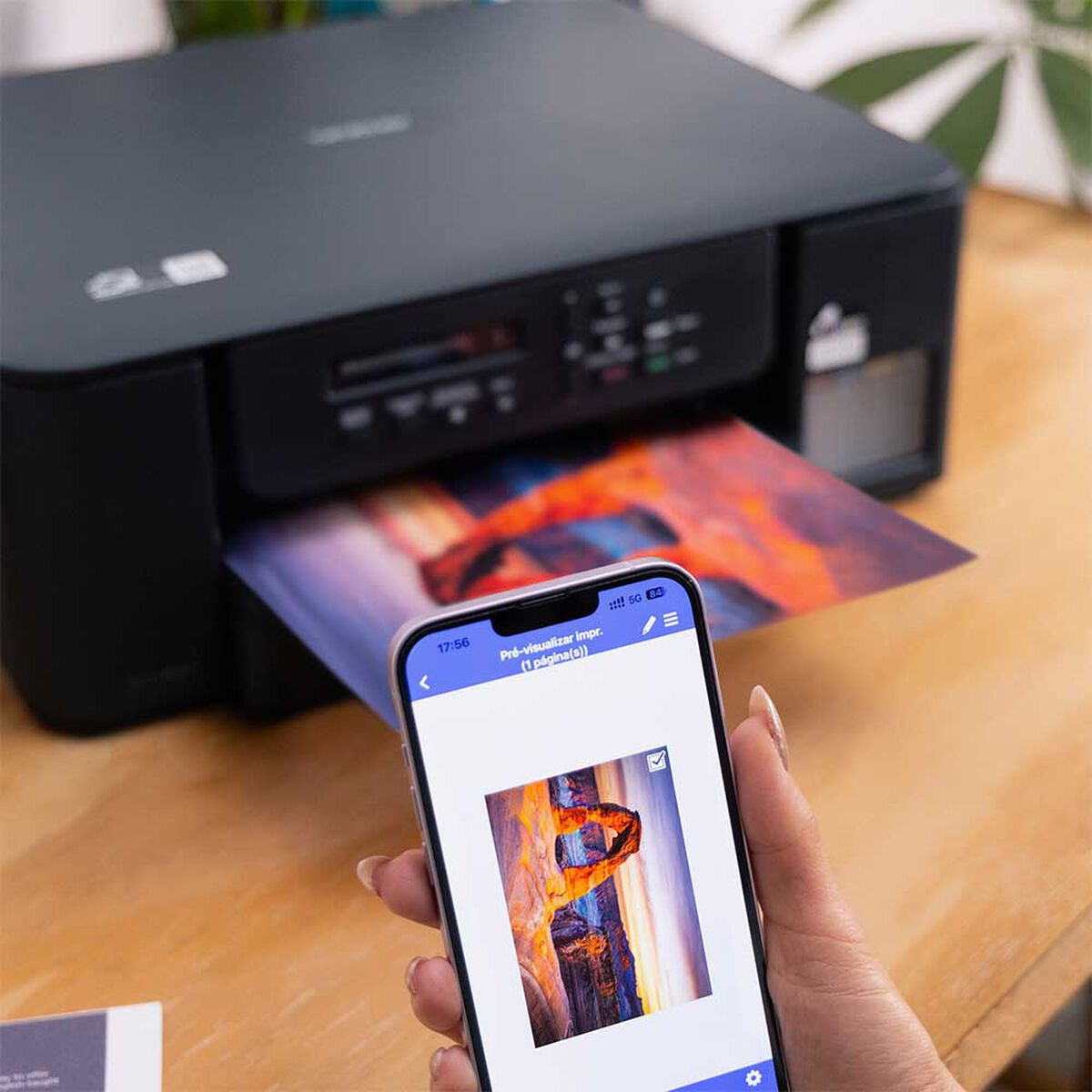 Multifuncional Brother Tinta Continua DCPT530DW Wifi y Dúplex