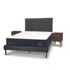 Cama Europea CIC 2 Plazas Súper Premium + Respaldo + Veladores