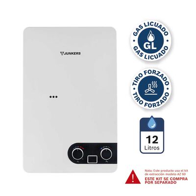 Imagen 2 del producto Calefont Junkers HydroWind Easy 12 lts.