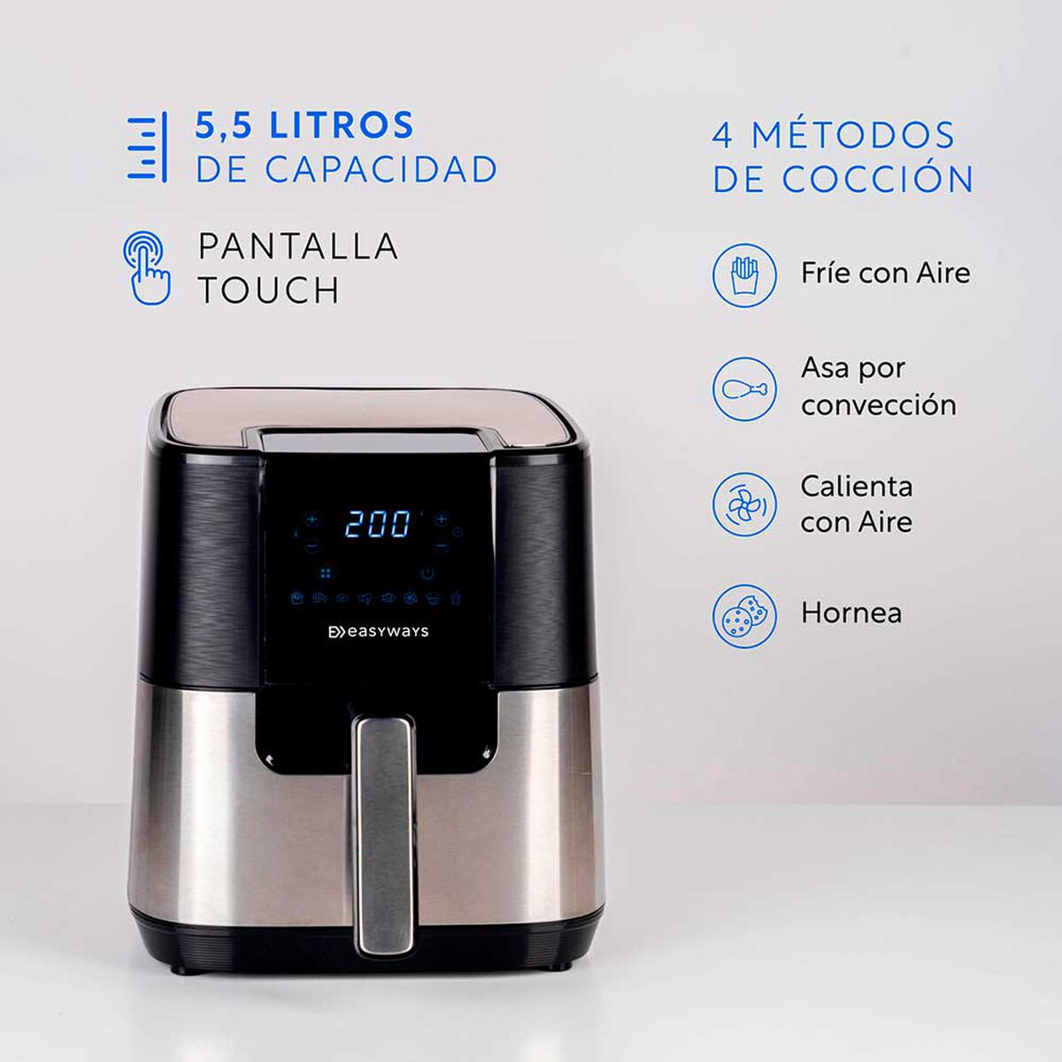 Freidora de Aire EasyWays Air Fryer Chic