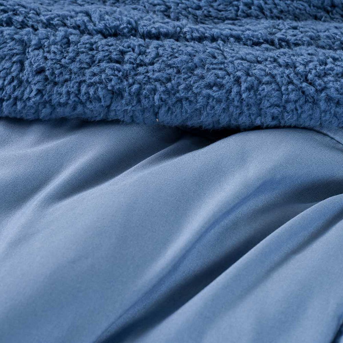Plum&oacute;n Sherpa American Family 1.5 Plazas Rollo Azul