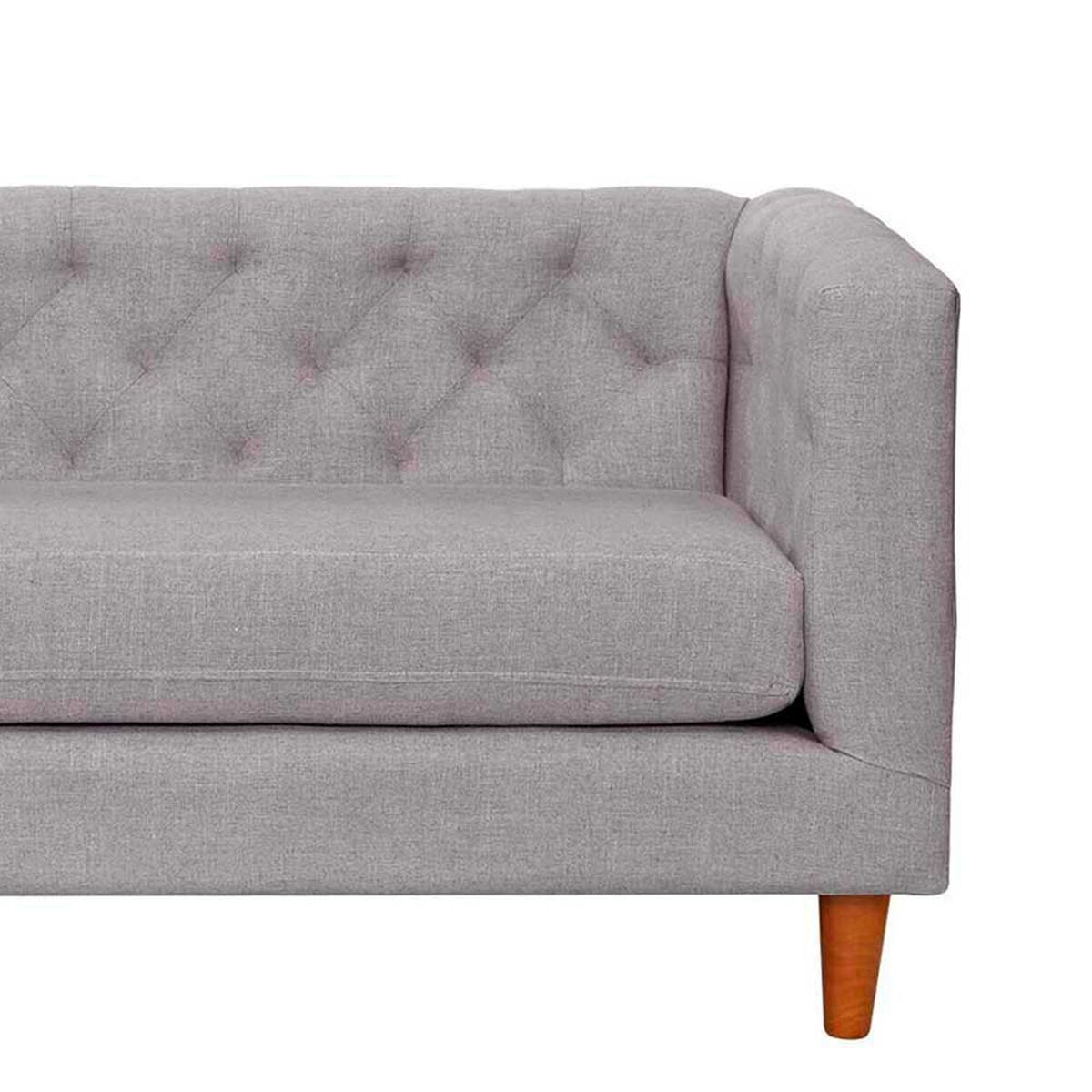 Sof&aacute; Latam Home Brescia 2 Cuerpos Gris Claro