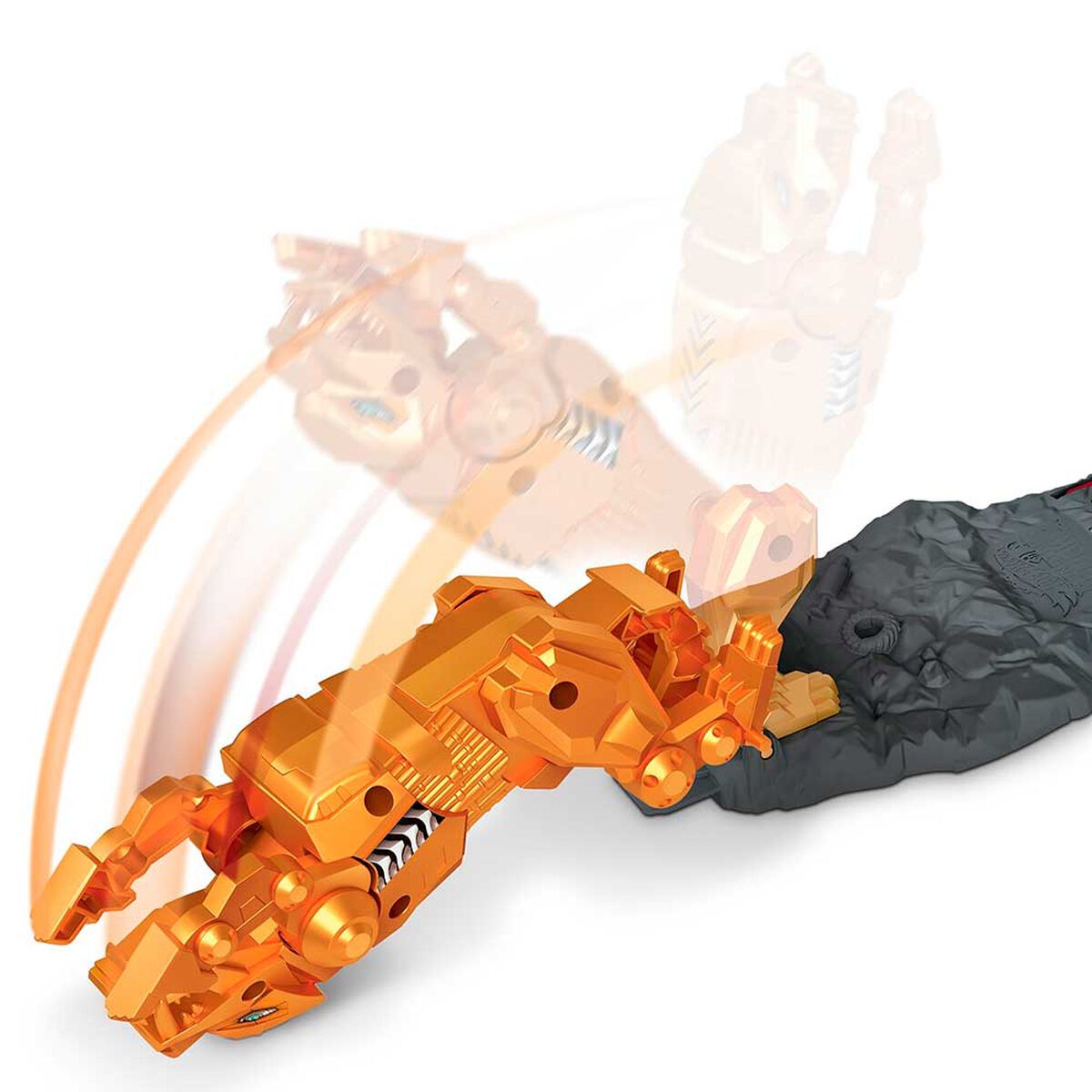 Pista de Auto Ataque de Diente de Sable Hot Wheels Monster Trucks