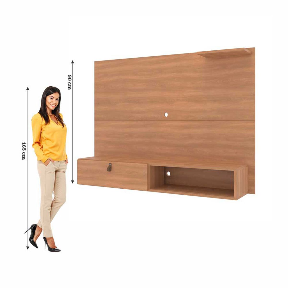 Panel TV Almore Italia Hasta 50" Freijo