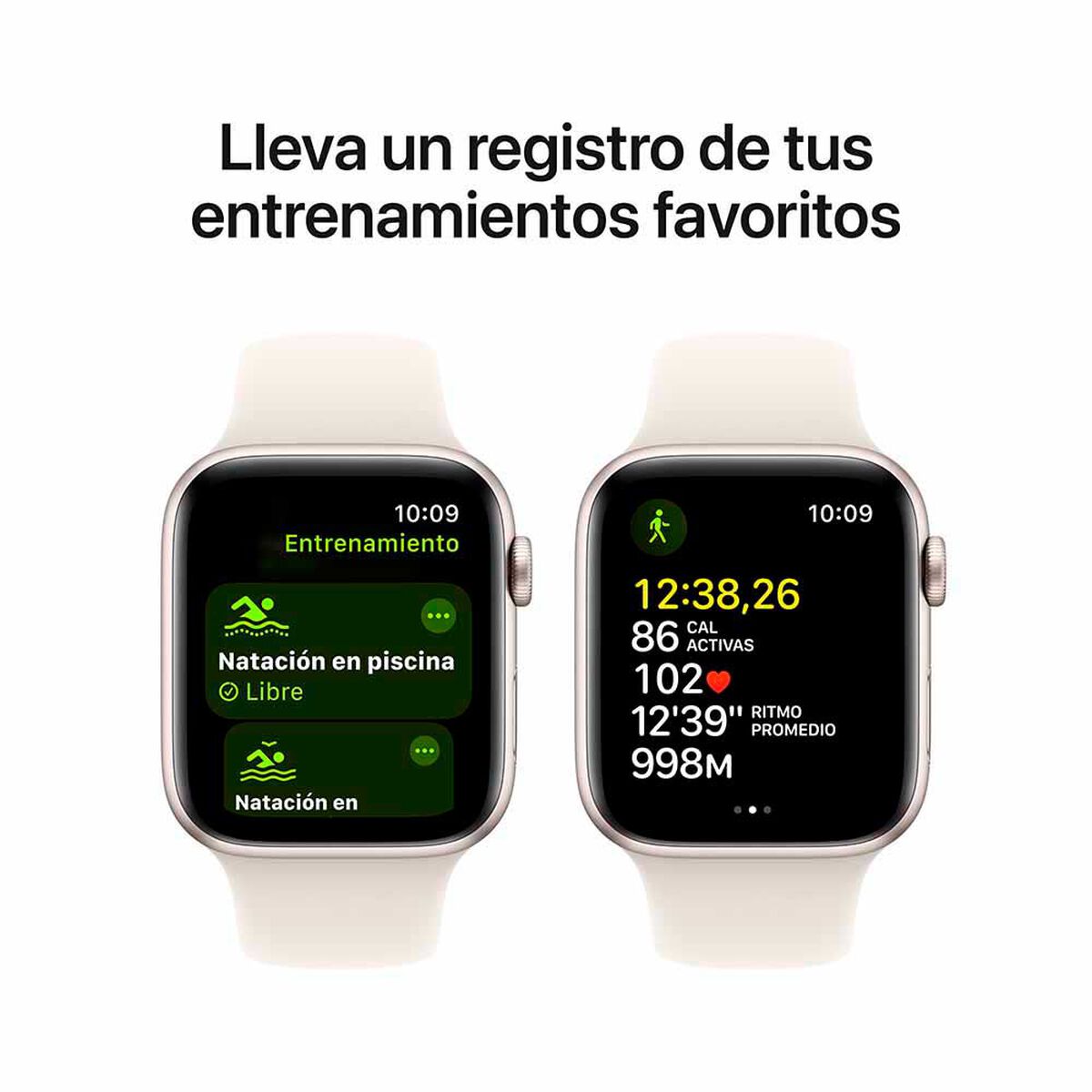 Smartwatch Apple Watch SE 44 mm Starlight Aluminum