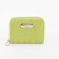 Billetera Piton Verde Eco Cuero Mujer Portman Club