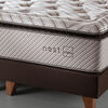 Cama Europea Rosen Base Divida King + Set Maderas Brera