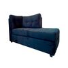 Sofá Seccional Muebles MPR New Journey 3 Negro
