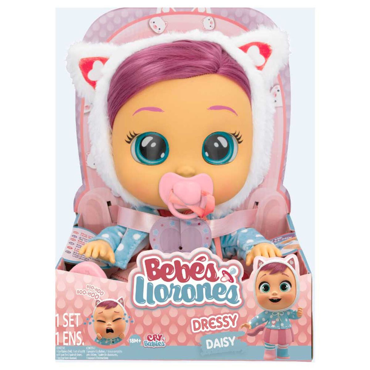 Muñeca Bebé Llorón Daisy Cry Babies