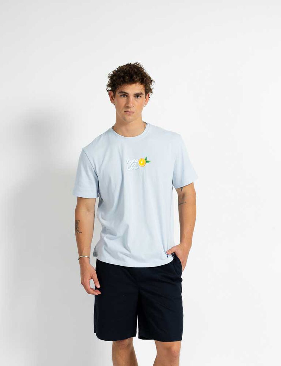 Polera Manga Corta Hombre Icono