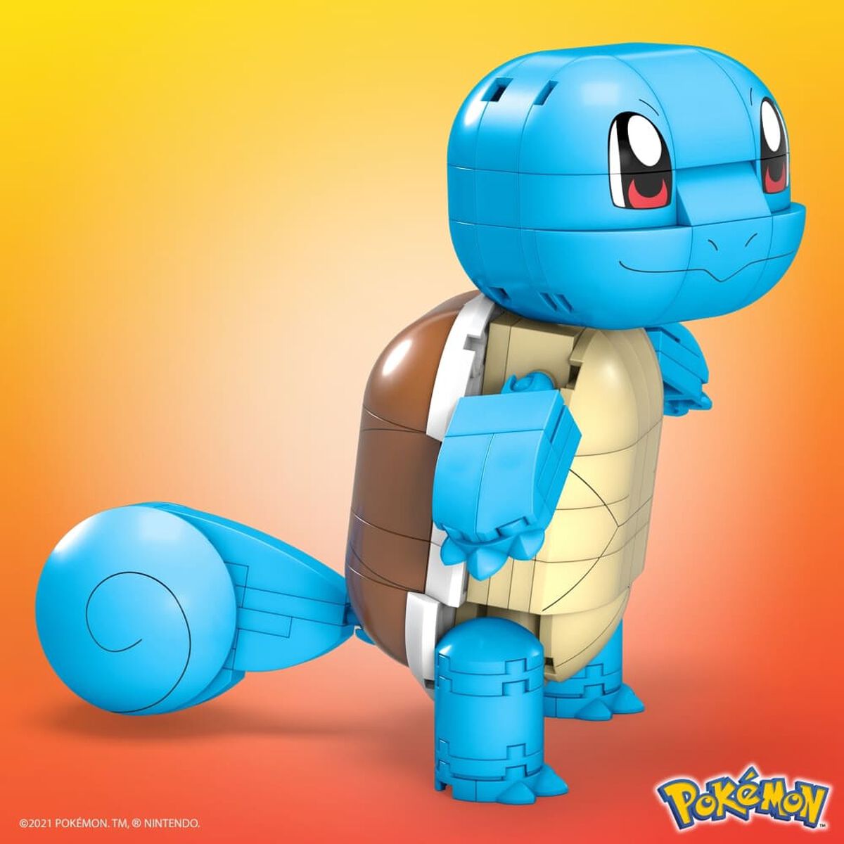 Figura Pokémon Squirtle Mediano Mega