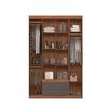 Clóset Altavision Napoles 8 Puertas 4 Cajones Jatoba Grafito