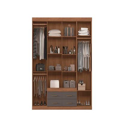 Imagen 2 del producto Clóset Altavision Napoles 8 Puertas 4 Cajones Jatoba Grafito