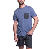 Pijama Verano Algodón Hombre Top Color-1, Color-2