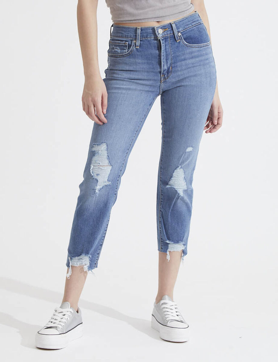 Jeans Tiro Alto Mujer Levis